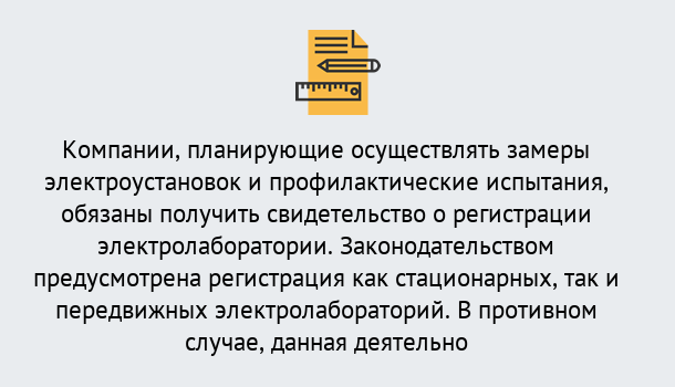 Почему нужно обратиться к нам? Радужный Регистрация электролаборатории! – В любом регионе России!