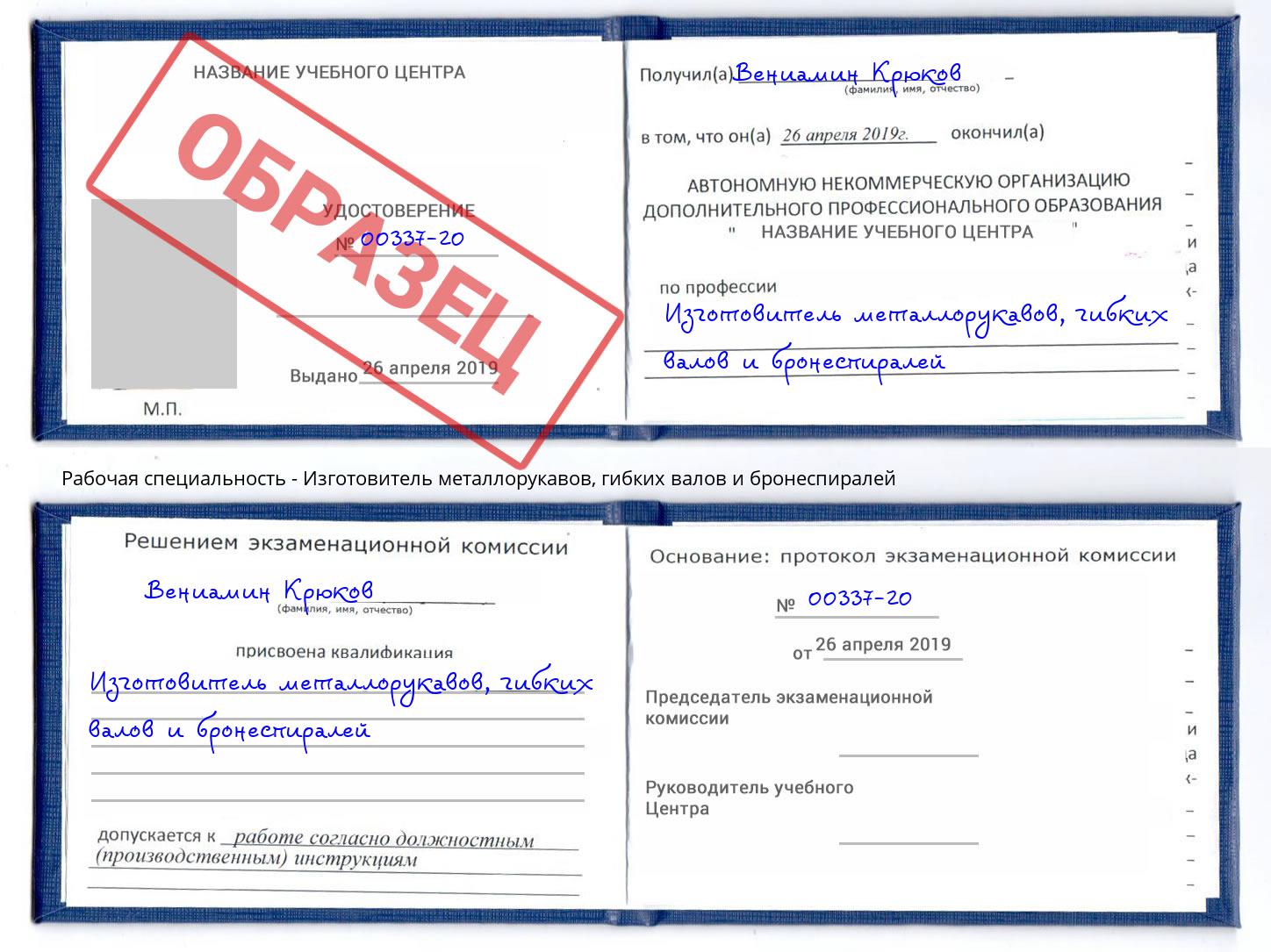 Изготовитель металлорукавов, гибких валов и бронеспиралей Радужный